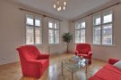 Luxusní apartmán na pronájem Praha Obývací pokoj