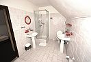 Hotel u Kociána - Čtyřlůžkový pokoj č.19 Koupelna