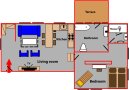 Apartman Dejvice Praha 6 Půdorys