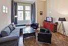 Ubytování 4 ložnice Praha Obývací pokoj