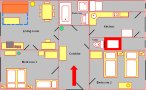 PragueApartment.cz - Jakubská 1A Půdorys
