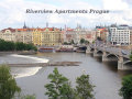 Mezonetový Riverview Apartmán Pohled do ulice