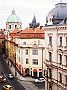 3 ložnicový luxusní apartmán v Praze Pohled do ulice