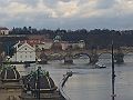 Jednorozec Apartments - CHARLES BRIDGE Balcony View Pohled do ulice