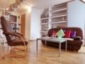 P&O apartments Warsaw Accommodation - Podwale 2 Obývací pokoj