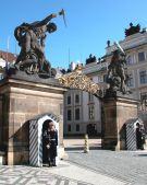 The Courtyard of Honour through which we enter the Castle