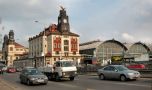 The building of the Main Railway Station in Prague