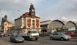 The building of the Main Railway Station in Prague